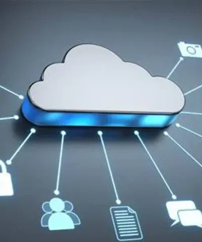 Illustration of cloud architecture.